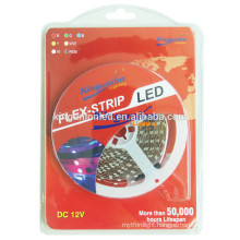High quality 3528/5050 rgb led strip light with blister package